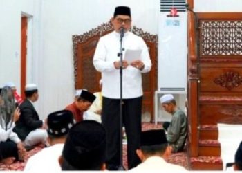 Sebelum Sholat Idul Fitri Dilaksanakan, Bupati Sampaikan Pentingnya Jaga Konsistensi dalam Beribadah dan Berperilaku Setelah Bulan Ramadhan