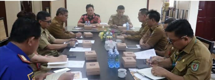 Pemkab Katingan Gelar Rapat Transformasi Kinerja ASN Terkait WFH