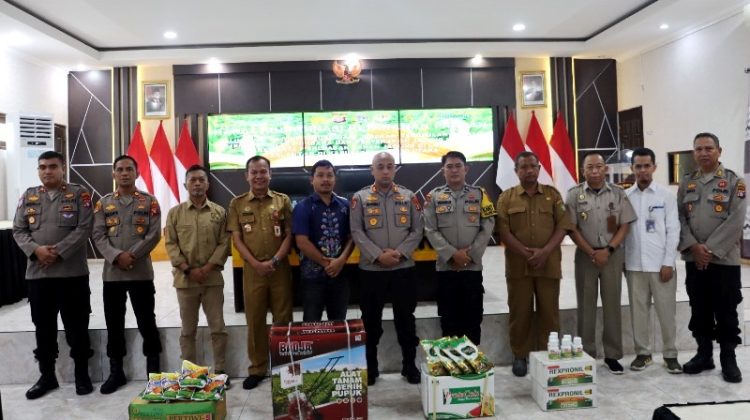 Polres Barito Utara Dorong Swasembada Jagung 2026