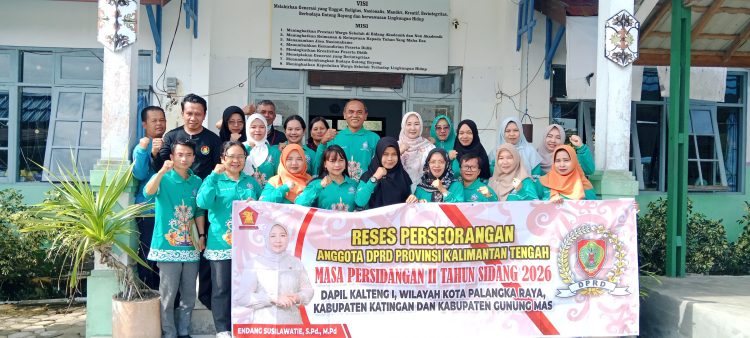 SMAN 2 Kasongan Terima Kunjungan Reses DPRD Provinsi Kalimantan Tengah
