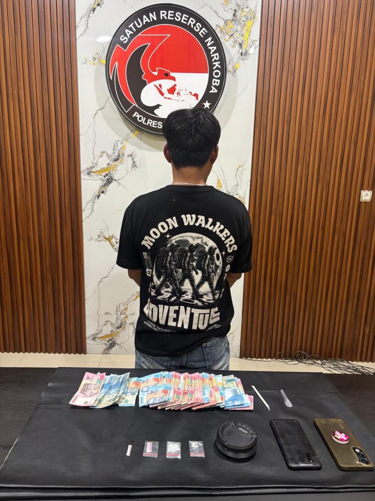Kejar – Kejaran, Satresnarkoba Polres Katingan Bekuk Bandar Narkoba
