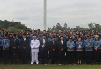 Bupati Saiful Pimpin Upacara OTDA 2026 Di Pemkab Katingan