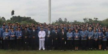 Bupati Saiful Pimpin Upacara OTDA 2026 Di Pemkab Katingan