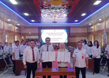 Asisten II Hadiri Kesepakatan Bersama Kejari Dengan RSUD Mas Amsyar Kasongan