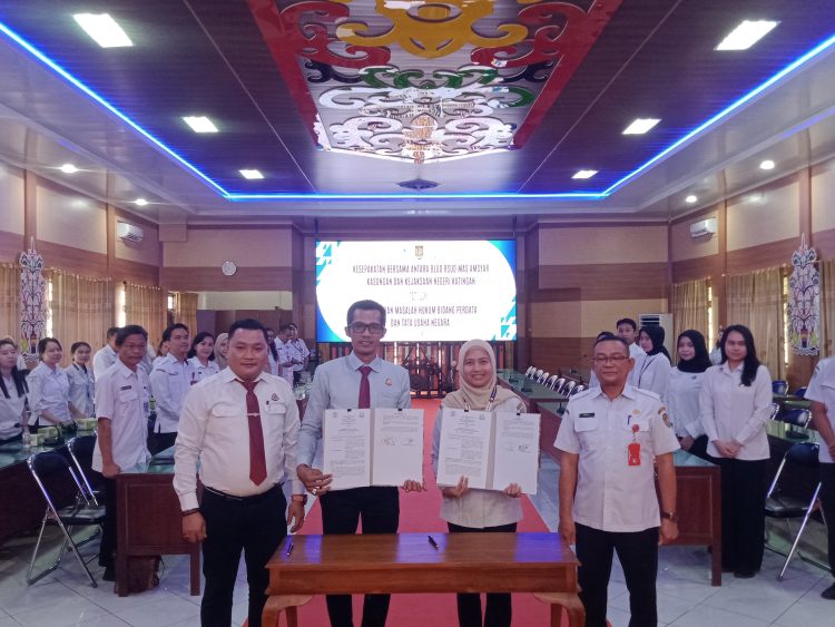 Asisten II Hadiri Kesepakatan Bersama Kejari Dengan RSUD Mas Amsyar Kasongan