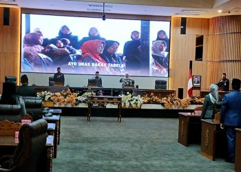 DPRD Barito Utara menggelar rapat paripurna terkait LKPj Tahun Anggaran 2025