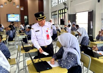 Kadis Pendidikan Barut Tegaskan Tes Kemampuan Akademik Jadi Tolok Ukur Penting Dalam Menilai Kemampuan Siswa.