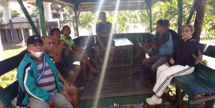 Dinas PUPR Barito Utara Tinjau Lokasi Pembangunan Poskamling