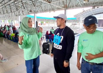 113 Calon Jemaah Haji Kabupaten Barito Utara Tahun 2026 Ikuti Tes Kebugaran Jasmani