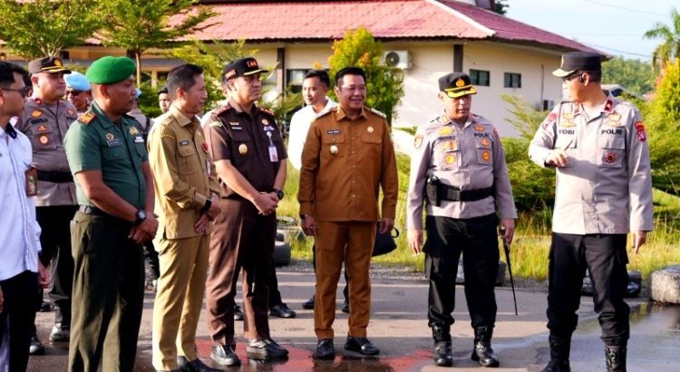 Wabup Barut Sambut Hangat Kunjungan Wakapolda Kalteng