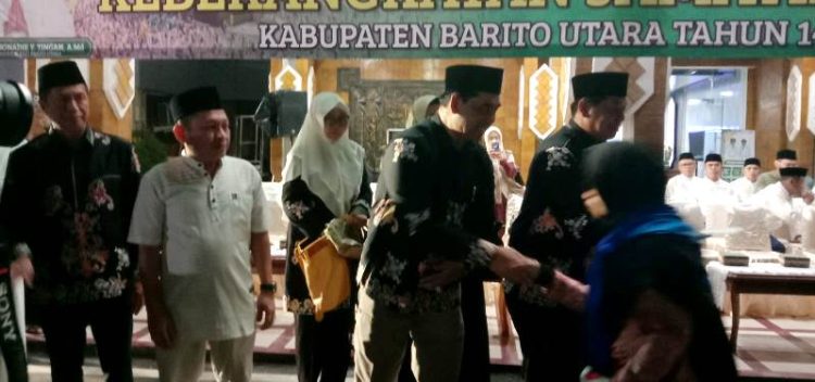 Suasana Haru Iringi Pelepasan Jamaah Calon Haji Barito Utara
