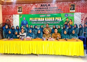 Antusiasme Kader PKK Dalam Kegiatan Pelatihan Kader PKK Tahun 2026