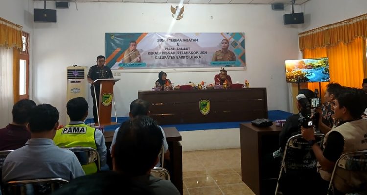 Kadis Nakertranskop UKM Barito Utara Siap Tingkatkan Pelayanan Ke Masyarakat