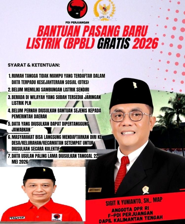 Program Program Bantuan Pasang Baru Listrik Gratis 2026 Telah Dibuka