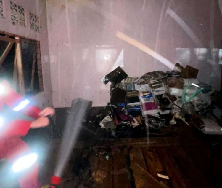 UPT BBTPH Dinas Pertanian Barut Terbakar, Tidak Ada Korban Jiwa dalam Kebakaran Gudang Pupuk