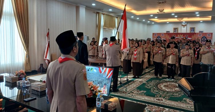 Bupati dorong kepengurusan baru Kwarcab Gerakan Pramuka Barito Utara untuk menghadirkan berbagai inovasi kegiatan