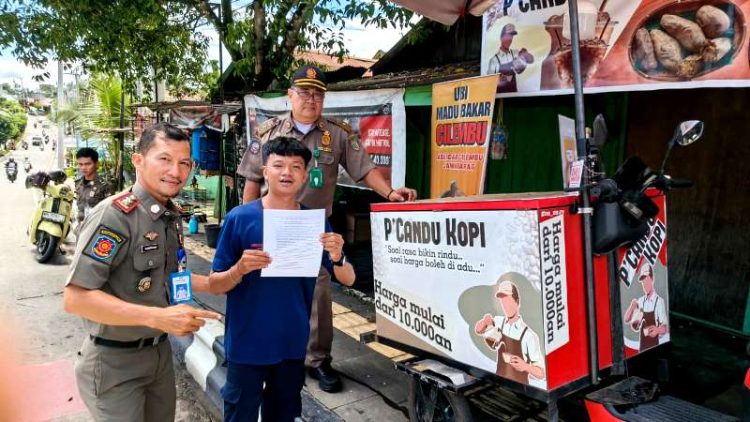 Satpol PP Kabupaten Barito Utara terus memperkuat patroli rutin di kawasan perkotaan Muara Teweh