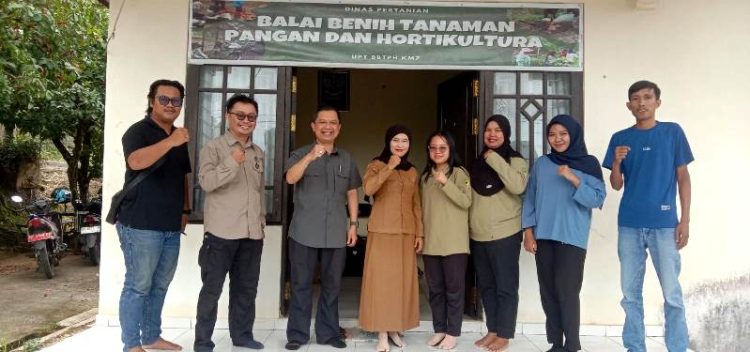 H. Taufik Nugraha Kunjungi UPT BBT Km 5 dan UPT BBT Pangan dan Hortikultura Km 7