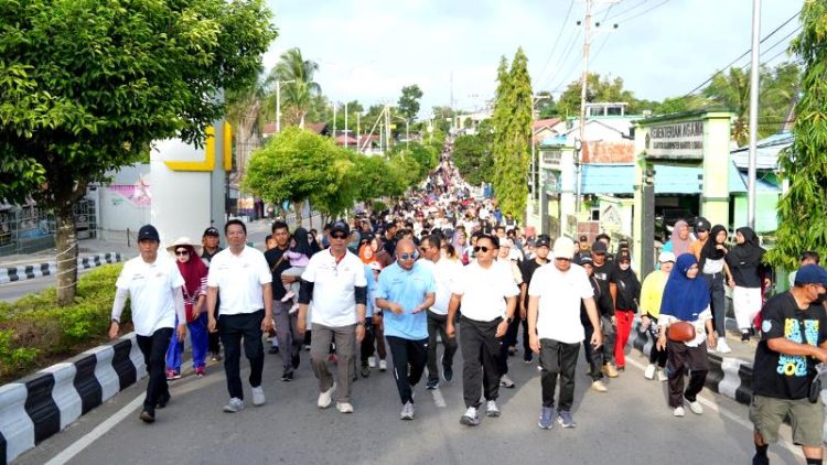 Bupati Barito Utara Apresiasi Polres Gelar Berbagai Kegiatan Hari Bhayangkara ke-80
