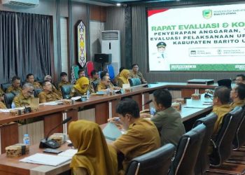 Bupati Barito Utara Instruksikan OPD Tuntaskan TLRHP BPK Tepat Waktu