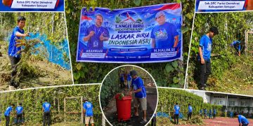 Gerakan Langit Biru Indonesia Asri: Laskar Biru Hadir dengan Aksi Nyata Membersihkan Lingkungan