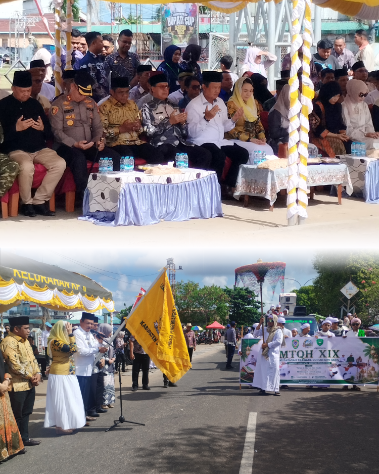 Pawai Ta’aruf Meriahkan Pembukaan MTQH dan Festival Qasidah ke-19 Kabupaten Seruyan 2026