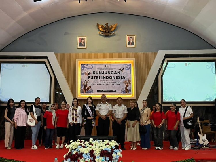 Rutan Kapuas Gaet Puteri Indonesia Kalteng 2025 Berikan Inspirasi bagi Warga Binaan Perempuan