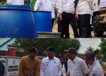 Kemarau Panjang Melanda, Bupati Seruyan Turun Langsung Salurkan Air Bersih untuk Warga