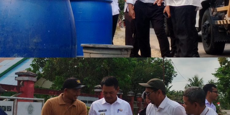 Kemarau Panjang Melanda, Bupati Seruyan Turun Langsung Salurkan Air Bersih untuk Warga