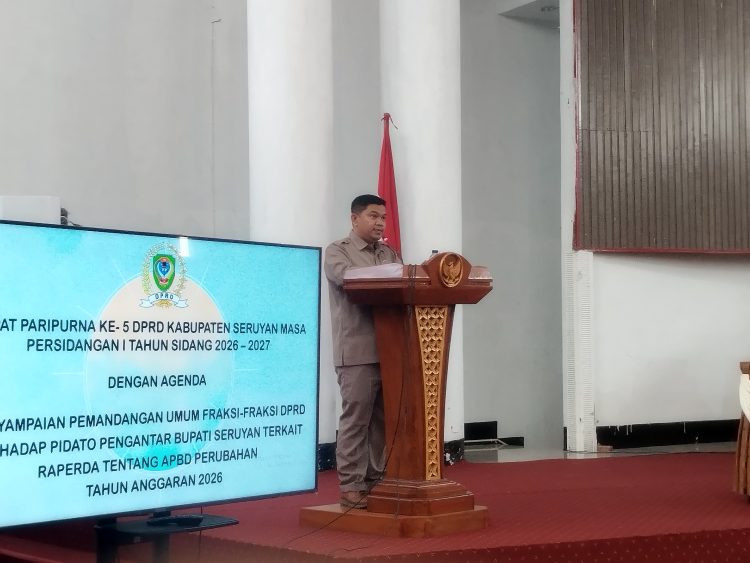 Pendapatan, Belanja hingga Pembiayaan Turun, Fraksi Gerindra-PKS Beri Catatan untuk APBD Perubahan Seruyan