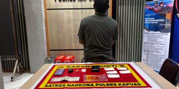 Satresnarkoba Amankan Pria Berinisial T Bersama 10 Gram Sabu