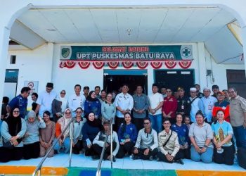 Bupati Beserta Jajarannya Tinjau Prasarana dan Puskesmas Batu Raya 1