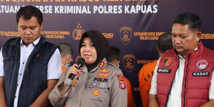 Polres Kapuas Ungkap Empat Kasus Tindak Pidana, Mulai dari Karhutla hingga Pencurian
