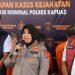 Polres Kapuas Ungkap Empat Kasus Tindak Pidana, Mulai dari Karhutla hingga Pencurian