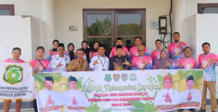 Wabup Seruyan Lepas 34 Peserta FSQ XII Kalteng 2026, Seruyan Siap Harumkan Nama Daerah